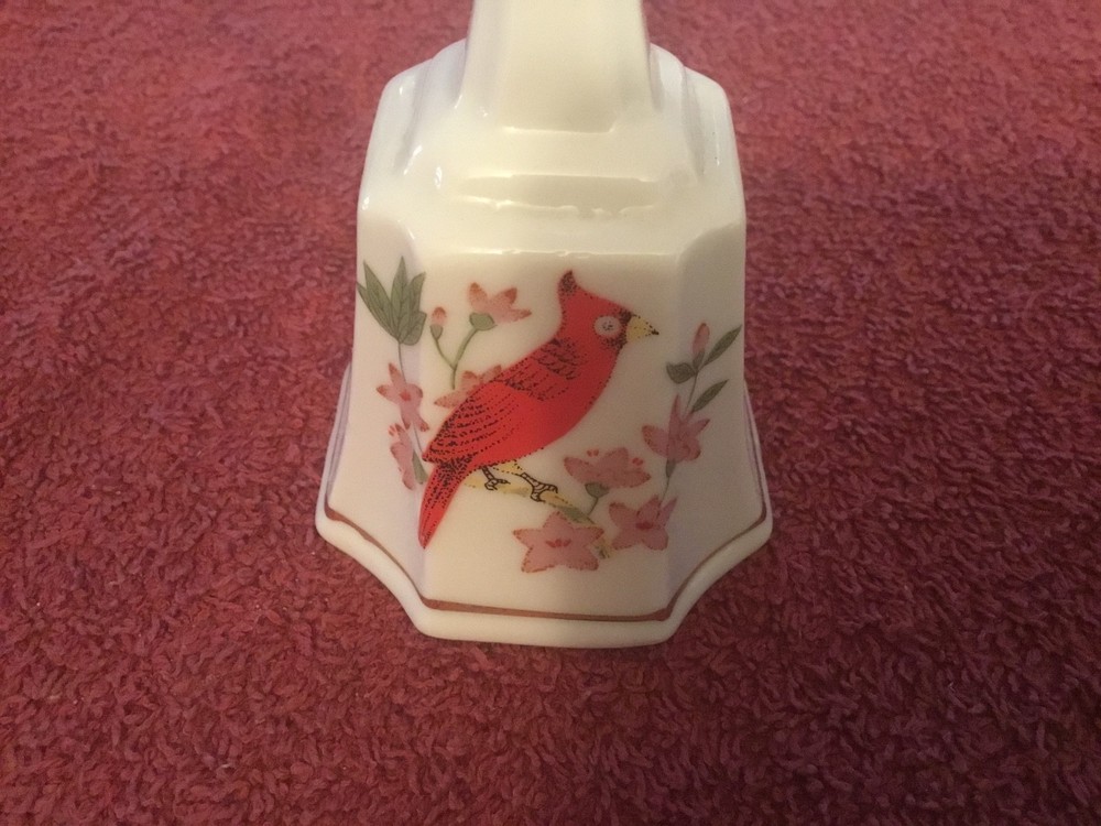 Red Bird Ceramic Bell