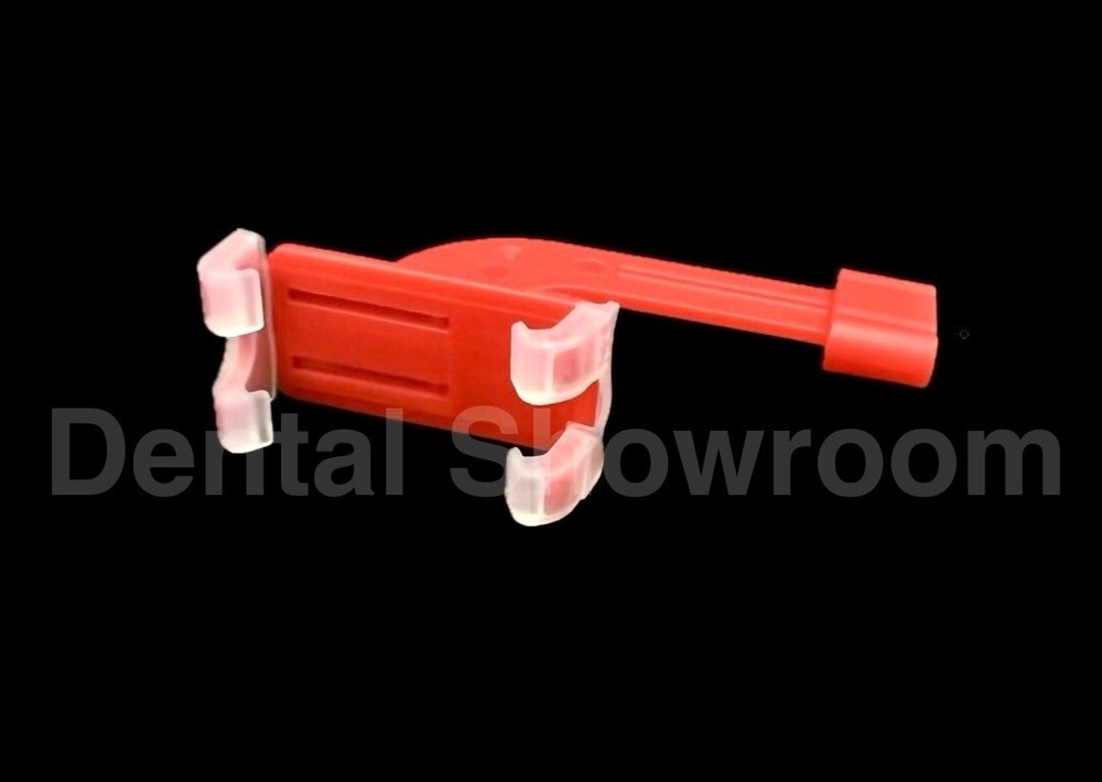 Autoclavable Universal Sensor Holder Bitewing Bite Block Horizontal Red 2/pk