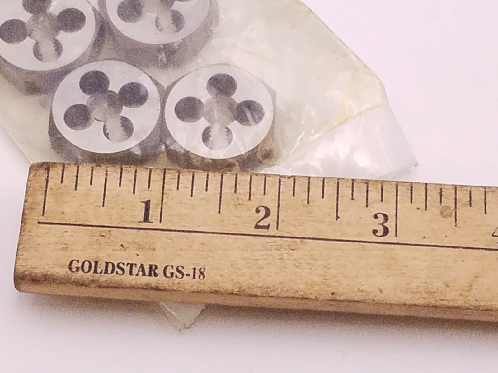 5 Pcs Irwin Hanson 6534ZR Die 3/8-1NC 1" Hex Hexagonal Fractional Die Bulk Pack