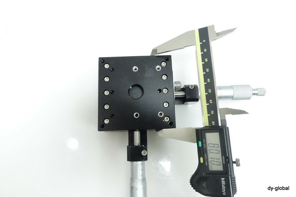 Manual XY Axis Stage 80X80 stroke +/- 13mm Optical Vision Precise positioner #5