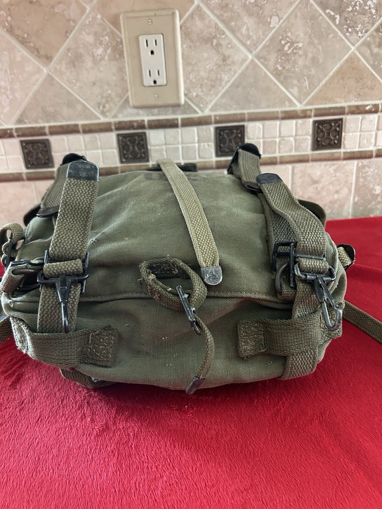 US WW2 Combat Field Upper Pack M1945 Laird Schober 1945 Dated