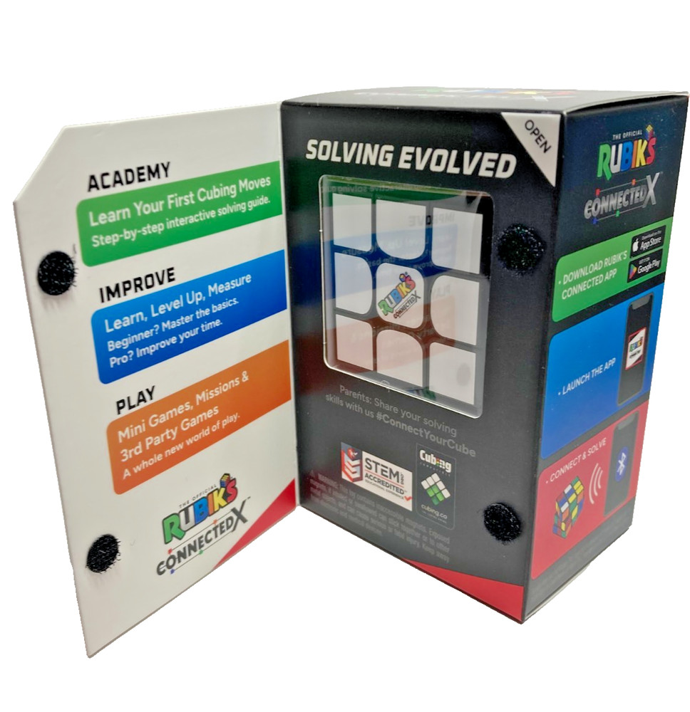 NEW SEALED Rubik's Cube Connected X Bluetooth Enabled 3x3 Classic ConnectedX