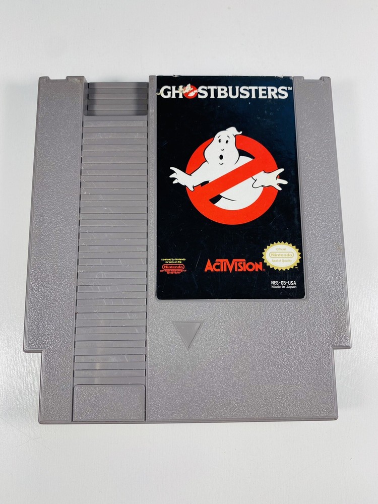 GHOSTBUSTERS -- NES Nintendo Authentic Original Game TESTED CLEAN