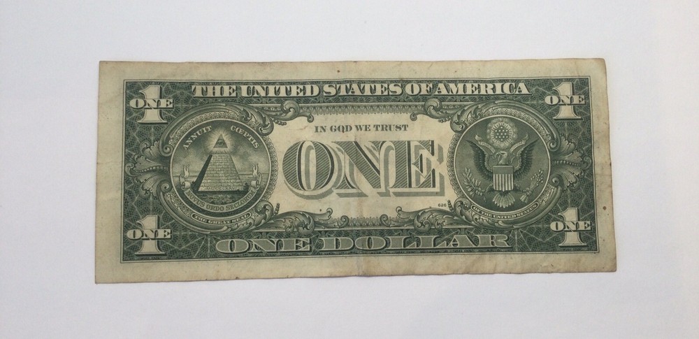 1963 $1 Federal Reserve Note Boston Error Overprint & Alignment Issue