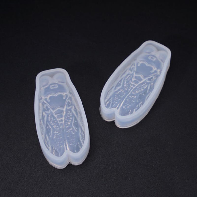 Animal Pattern keychain Mold Silicone Cicada Shape Charm Kitchen Baking Mold