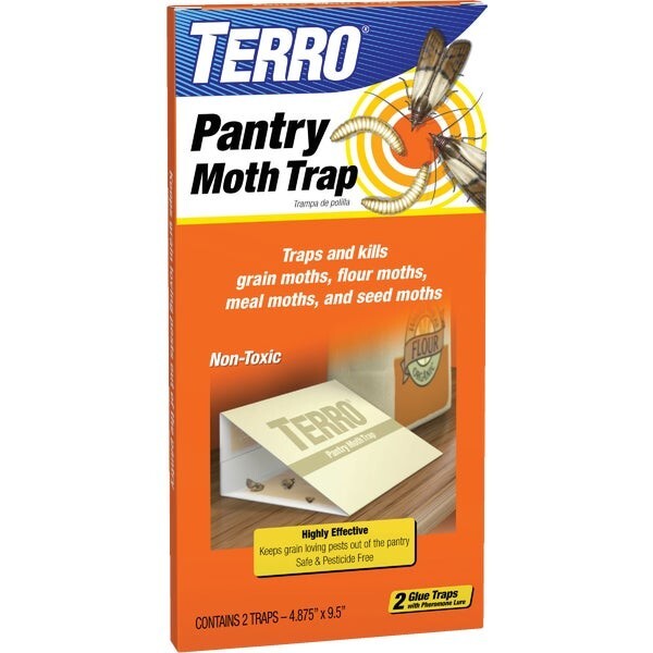 (6)- Terro Glue Pantry Moth Trap Bug (2-Pack) Kitchen T2900 Terro