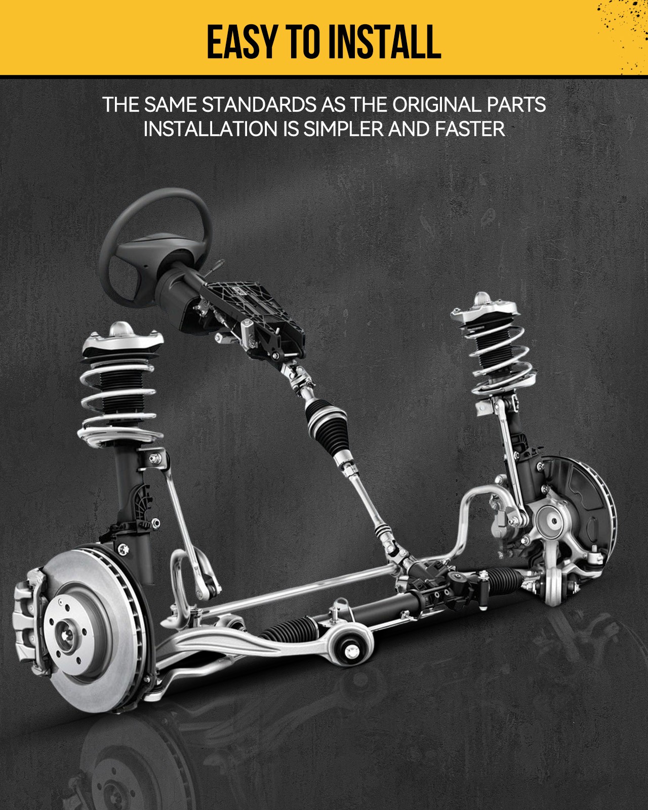 Power Steering Rack & Pinion Assembly For Nissan Murano 2005-2007 V6 3.5L 263040