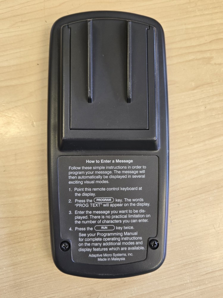 Spectrum Infrared Keyboard Remote Control M2-IK055