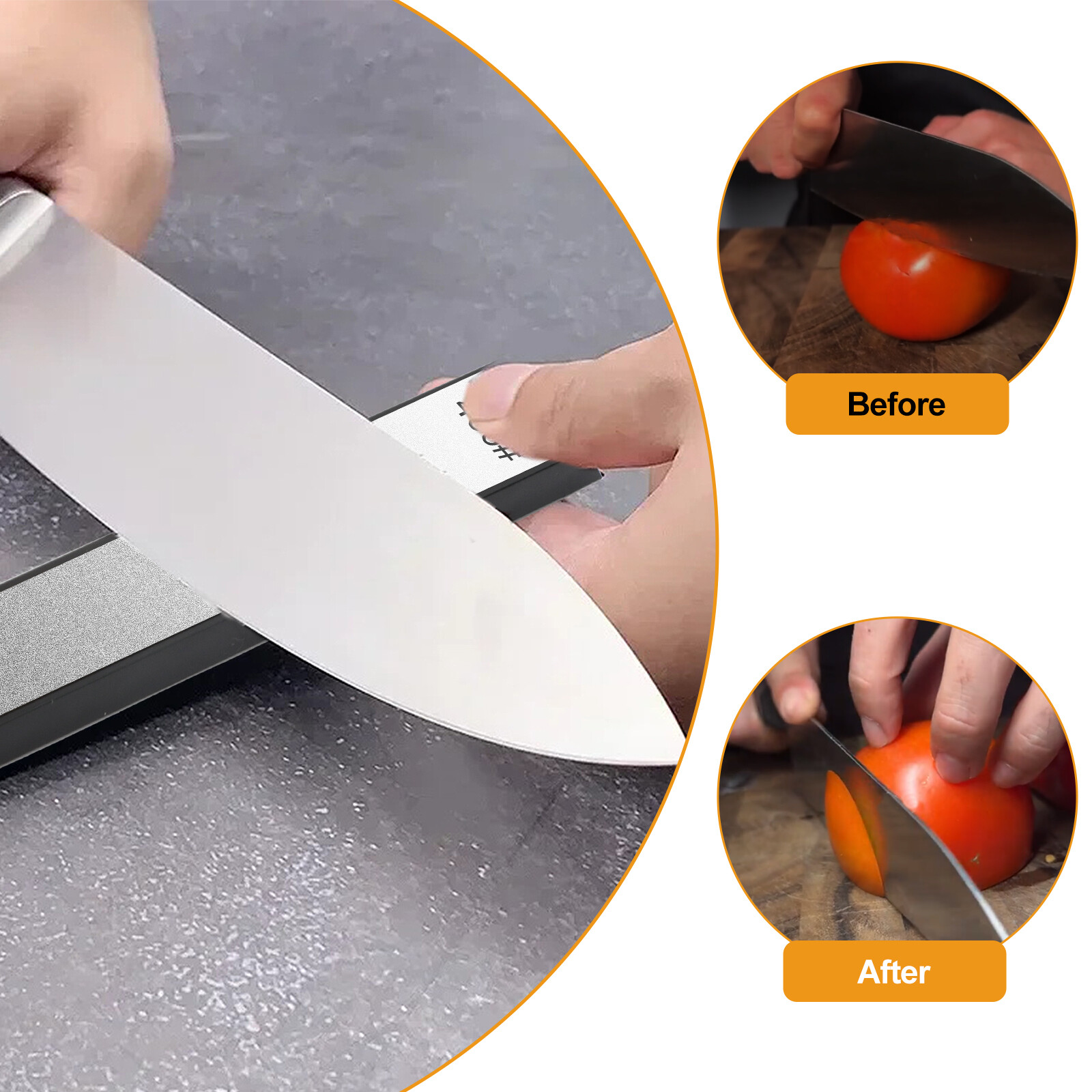 6x Diamond Sharpening Stone Set Knife Sharpener 80 400 800 1500 2000 3000 Grit