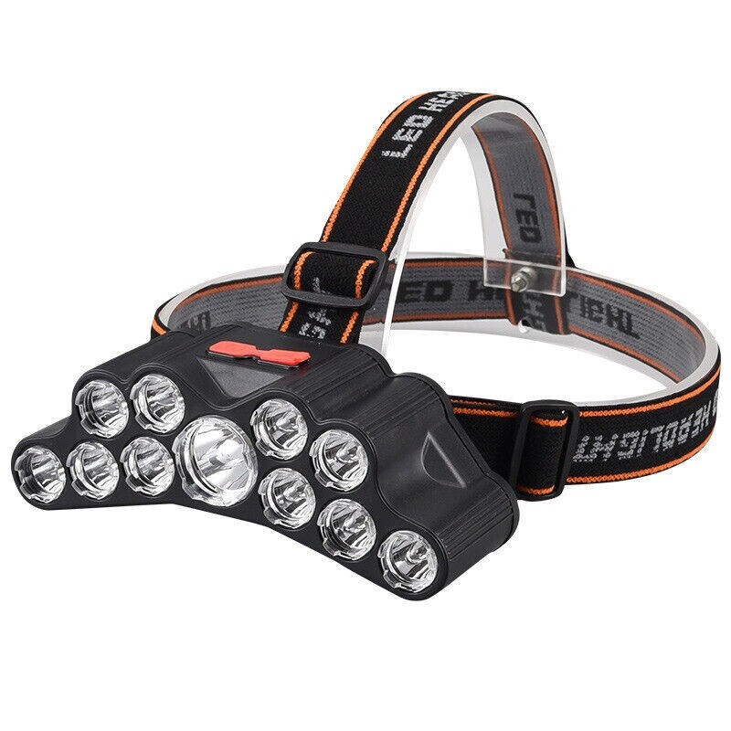 Super Bright LED Headlamp Rechargeable Headlight Head Torch Work Lamp Flashlight