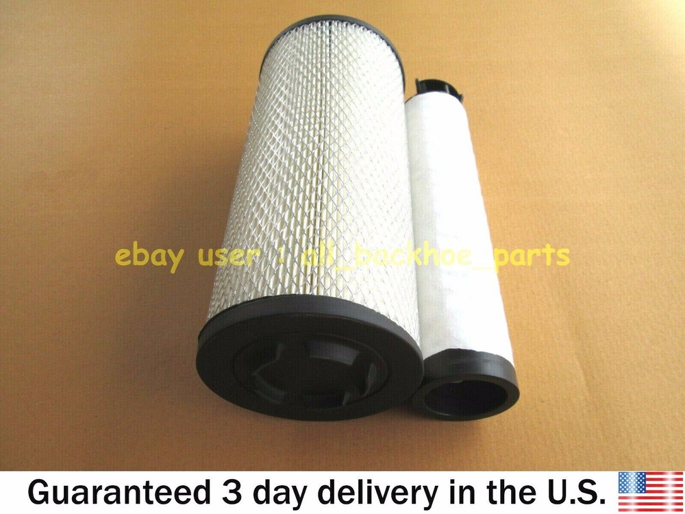JCB BACKHOE - AIR FILTER ELEMENT SET INNER & OUTER (PART # 32/915801 32/915802)