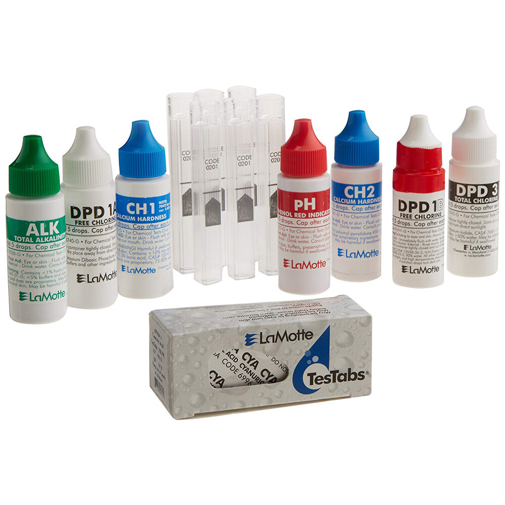 Lamotte Color-Q Pro 7 Test Reagent Refill Kit for Swimming Pool and Spas R-2056