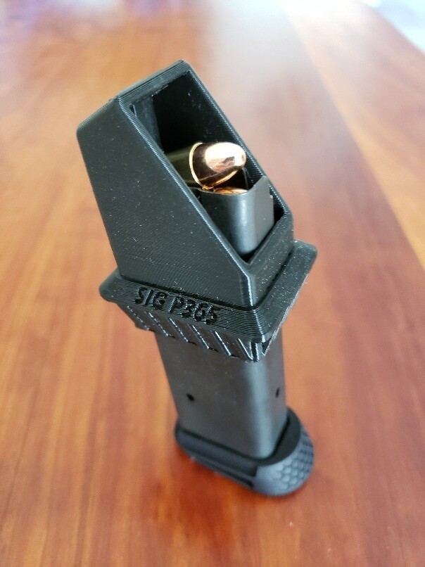 Sig Sauer P365 Handgun Speed Loader - 9mm Gun Magazine Clip Speedloader Pistol