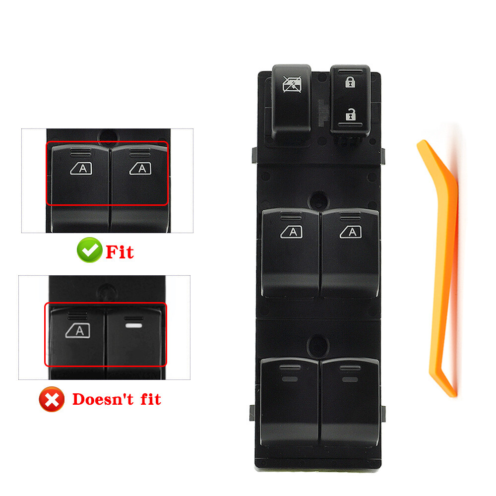 Driver Left Master Power Window Switch 25401-9N00E For 2009-2014 Nissan Maxima