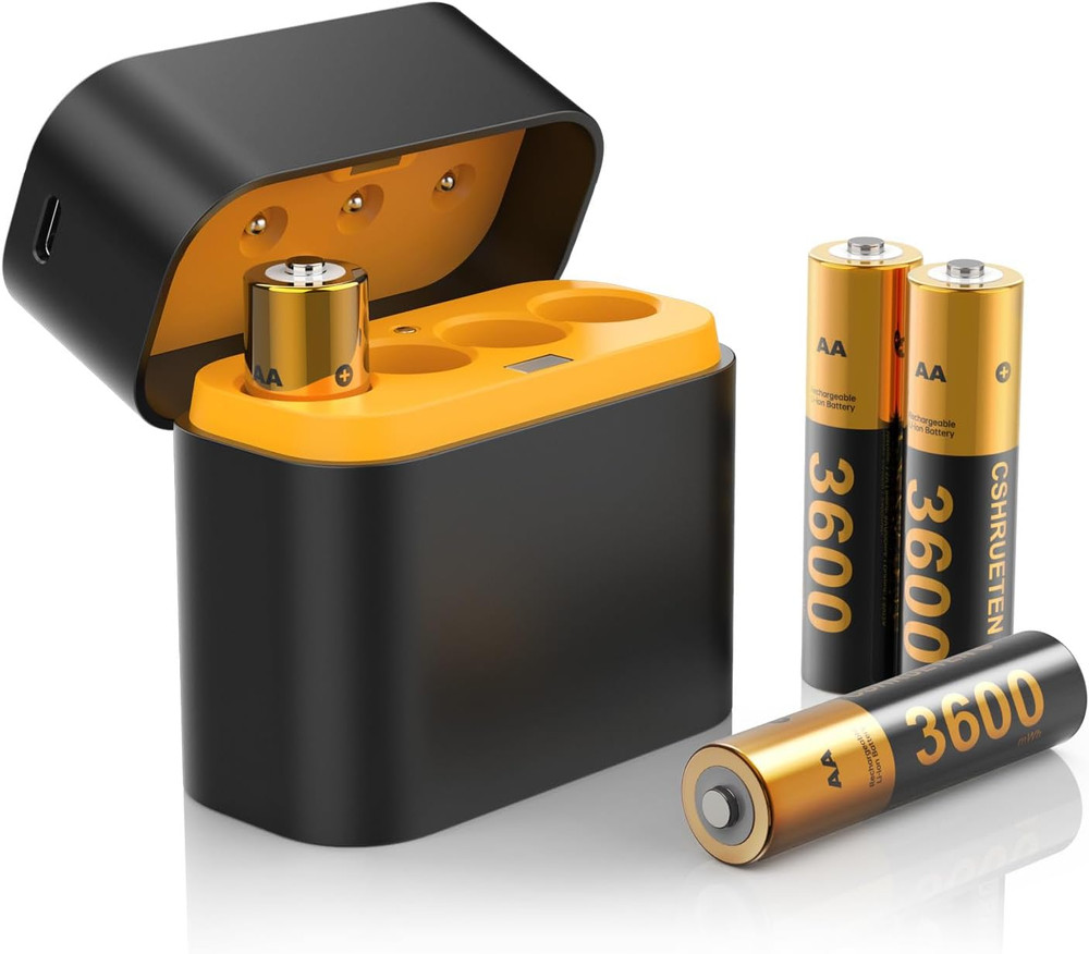 For Meta Quest 2/3/3S Controller Accessories Rechargeable Battery Pack with Char