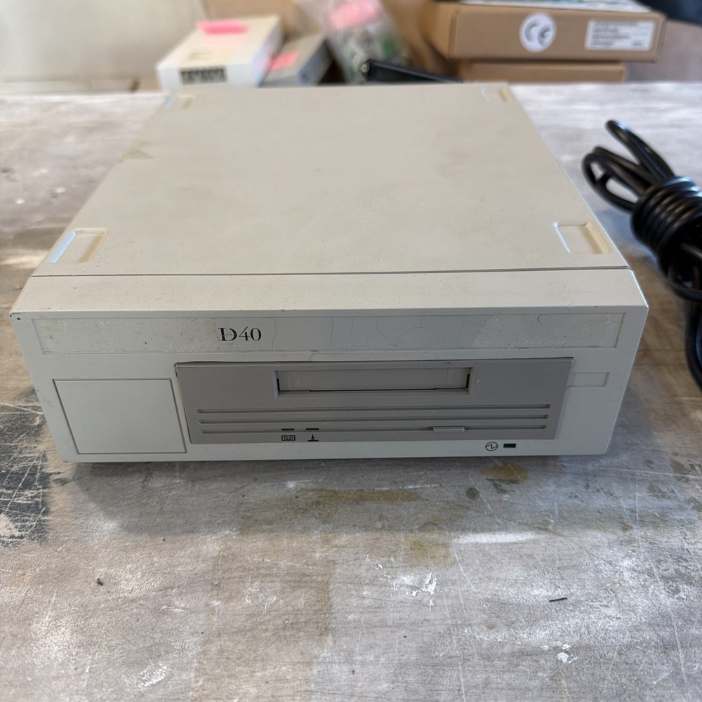 Dec TLZ06-AA External Tape Drive Untested