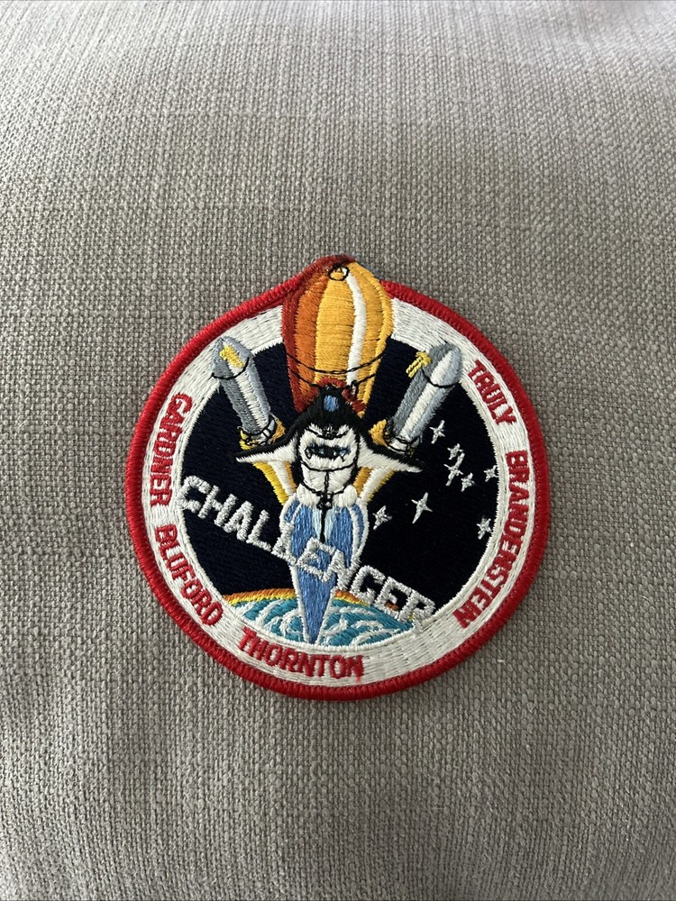 SPACE SHUTTLE CHALLENGER PATCH TRULY BRANDENSTEIN THORNTON GARDNER BLUFORD NASA*