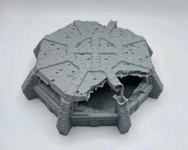 Terrain Scenery Modular Bunker