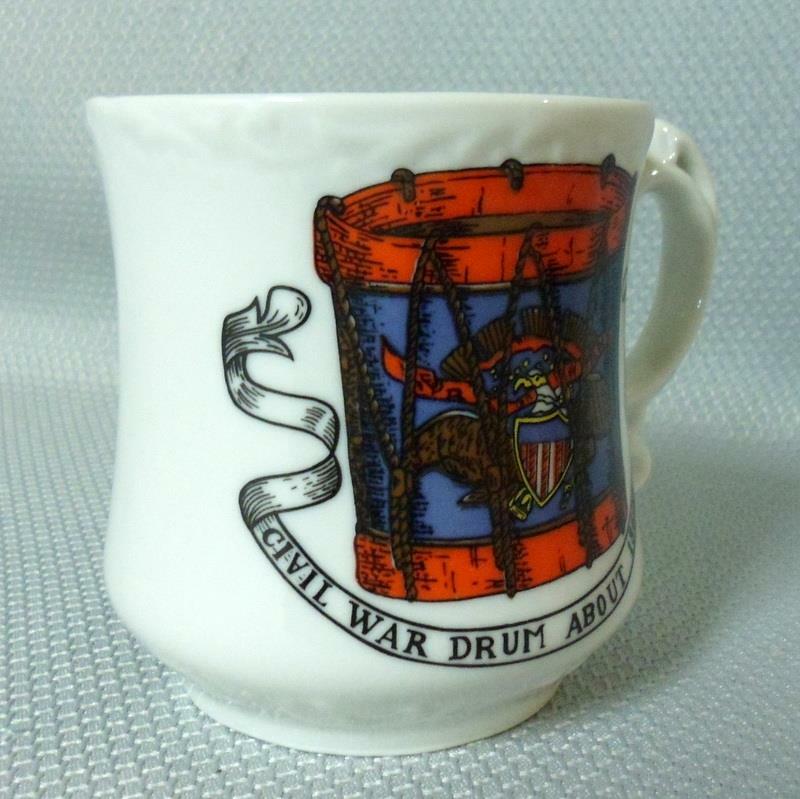 Civil War Drum About Commerative Mustache Brinn’s Mug