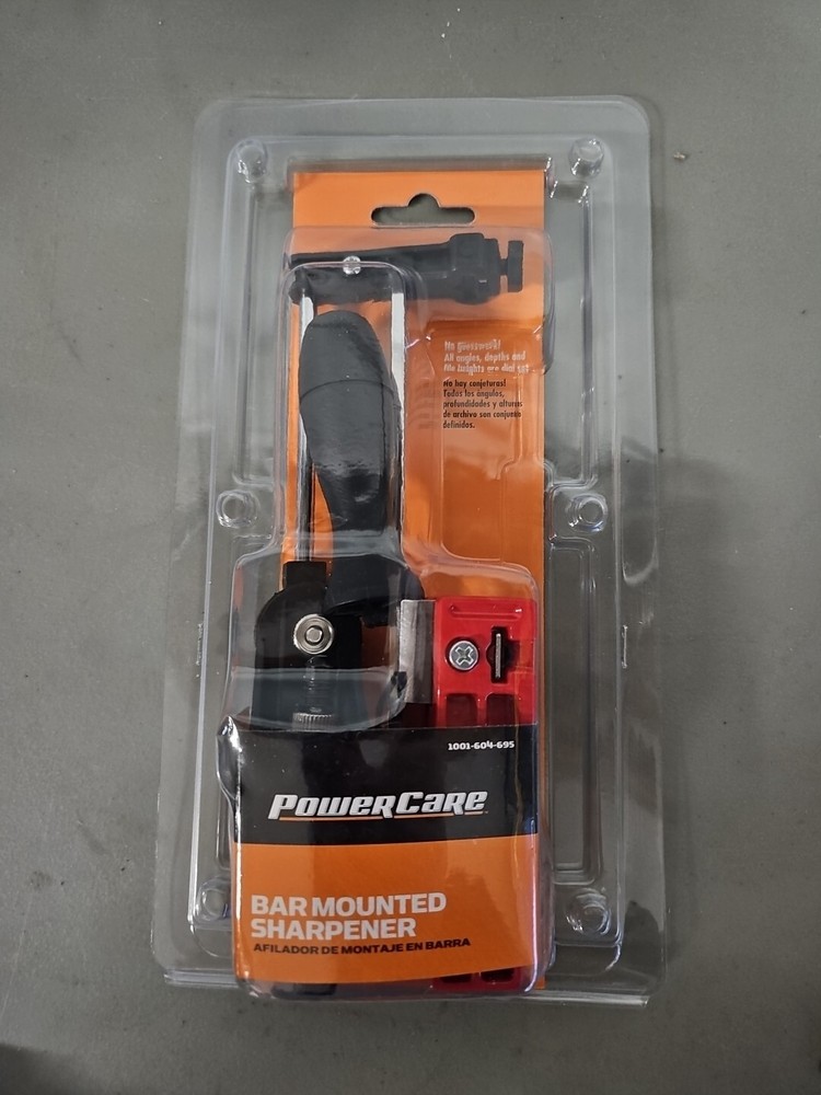 NEW POWERCARE 1001604695  Bar Mount Chainsaw Sharpener
