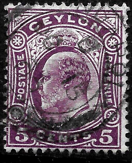 1908  Ceylon  Sc #197  used VF CD ? HELP
