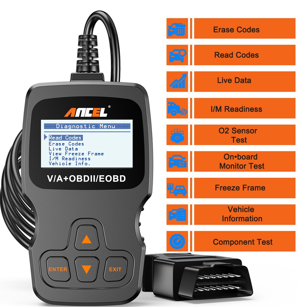 Ancel AD310 Car OBD2 Scanner Code Reader Auto Diagnostic Tool Check Engine Fault