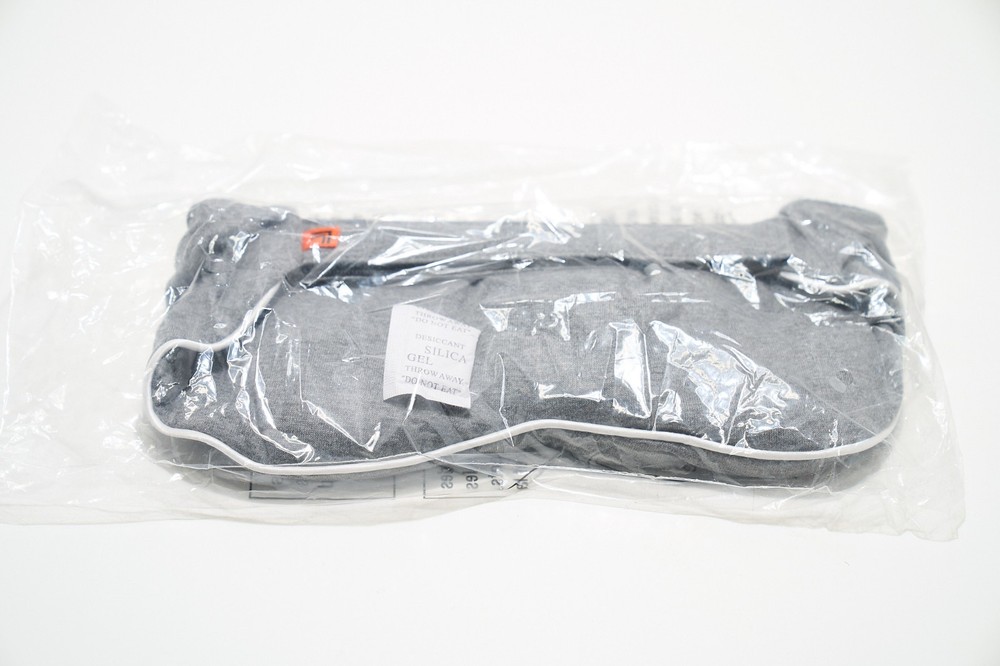 SHARPER IMAGE Weighted Comfort Eye Mask, Hot Cold Insert