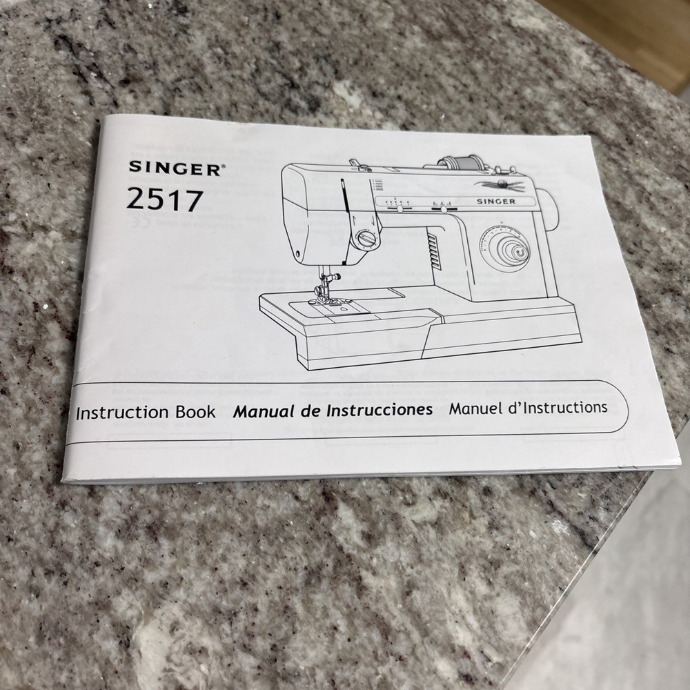 SINGER 2517C Sewing Machine - Zigzag Free Arm - 17 Functions, Accessories Tested