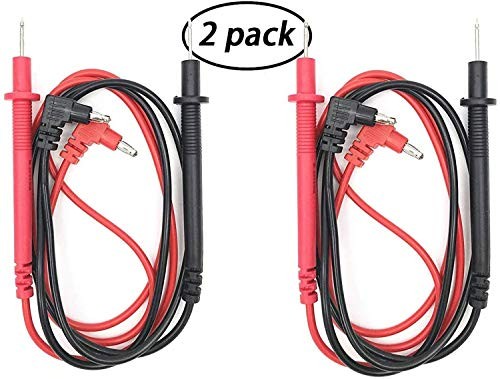 Digital Multimeter Banana Plug Connector Electrical Test Lead Probe Cable