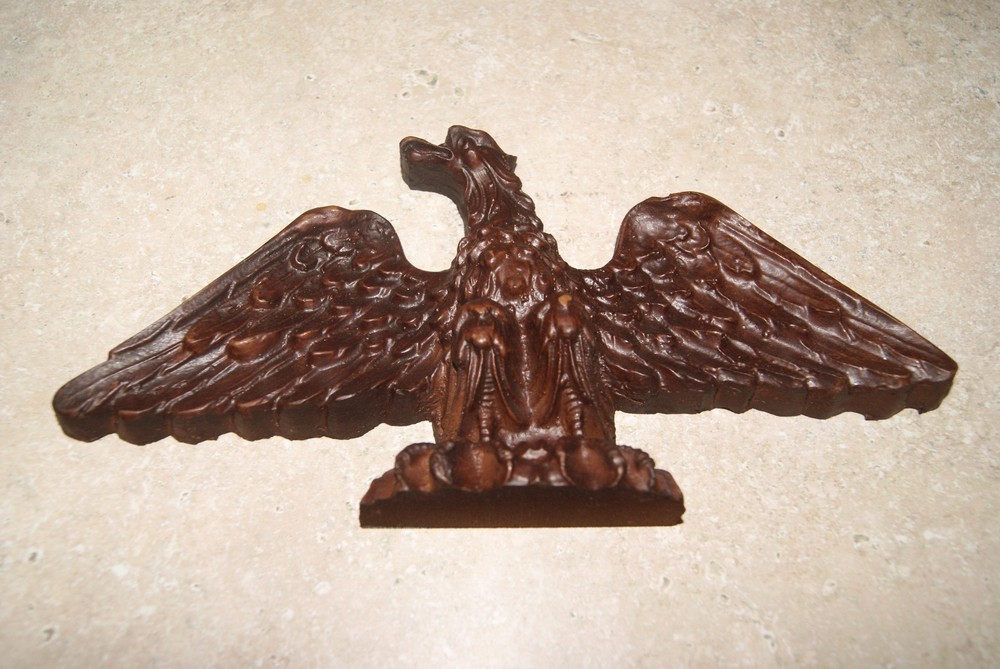 MOLDED EAGLE ORNAMENT NEW CLOCK PARTS