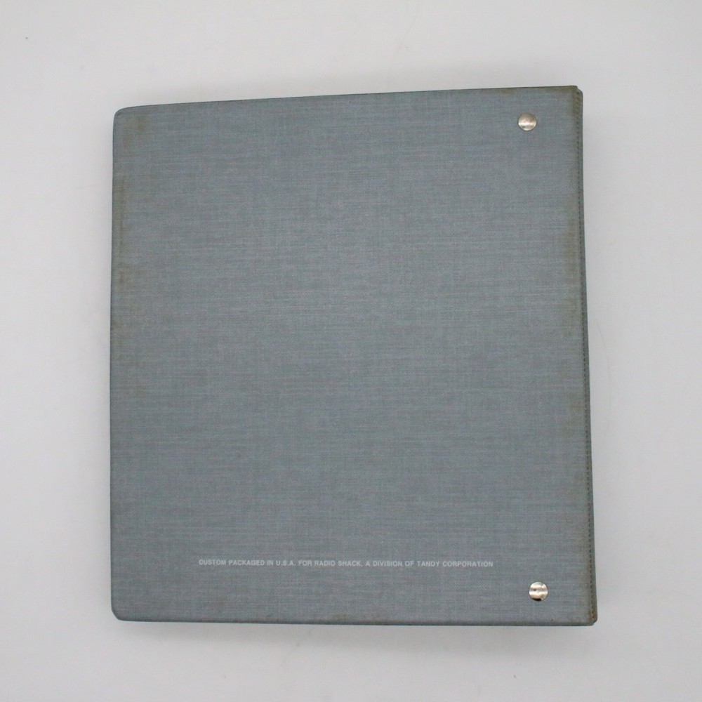 Vintage Tandy 1000 BASIC, MS-DOS, Multiplan Worksheet Reference Manuals, 1983/84