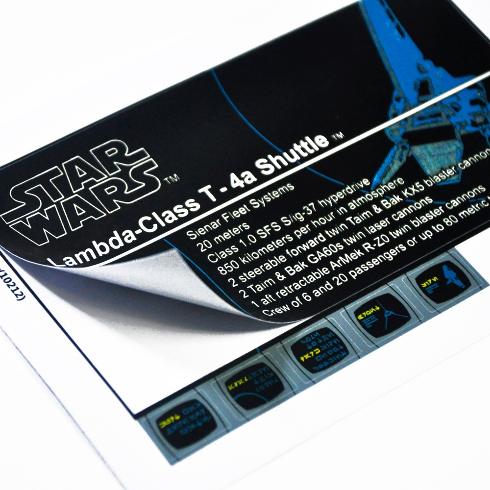 Replacement sticker for set 10212 Precut sticker