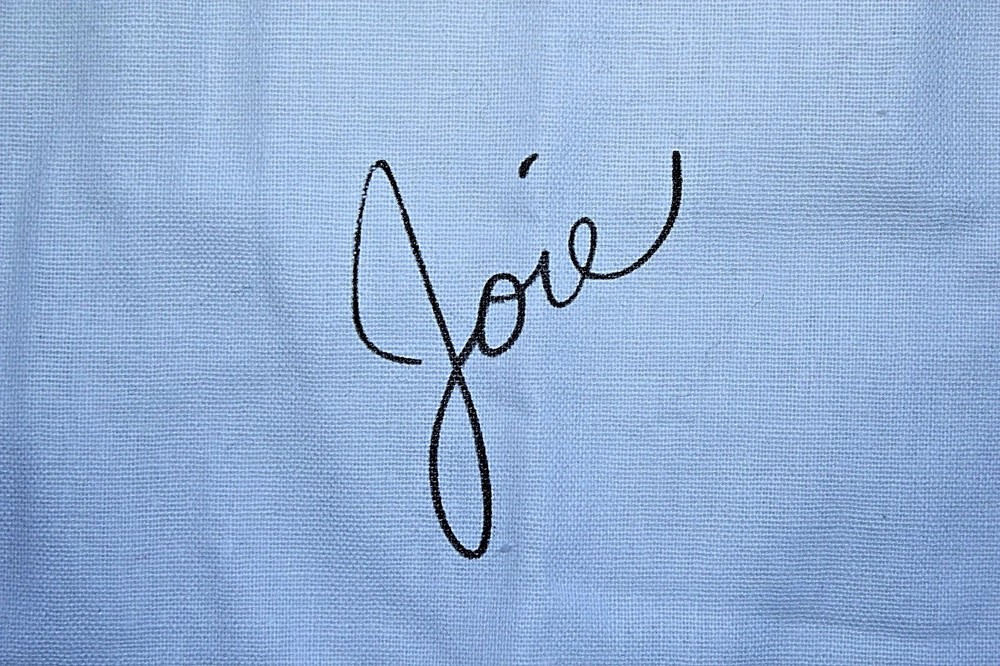 NEW Authentic JOIE Drawstring Dust Bag in White 16" x 13.5"