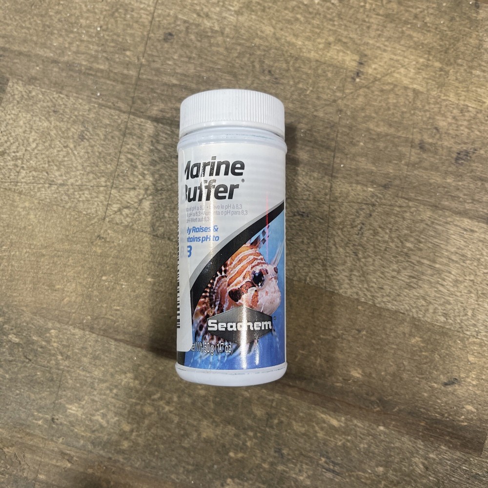 seachem Marine Buffer 50g - Customer Return Half Full