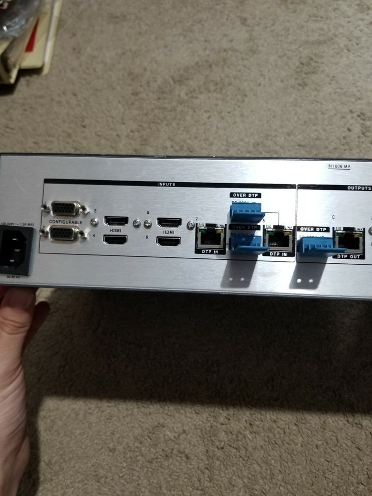 Extron IN1608 MA 70 Scaling Presentation Switcher