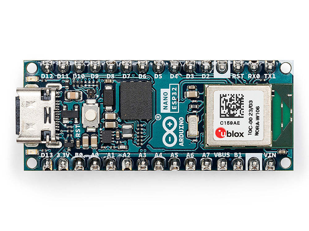 Arduino Nano ESP32 w/ headers ESP32-S3 USB-C MicroPython Compatible ABX00083