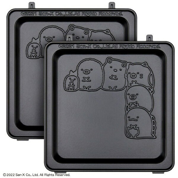 CCP Sumikko Gurashi Hot Sandwich Maker Electric Toaster 100V KM-CM75-SG JPN New