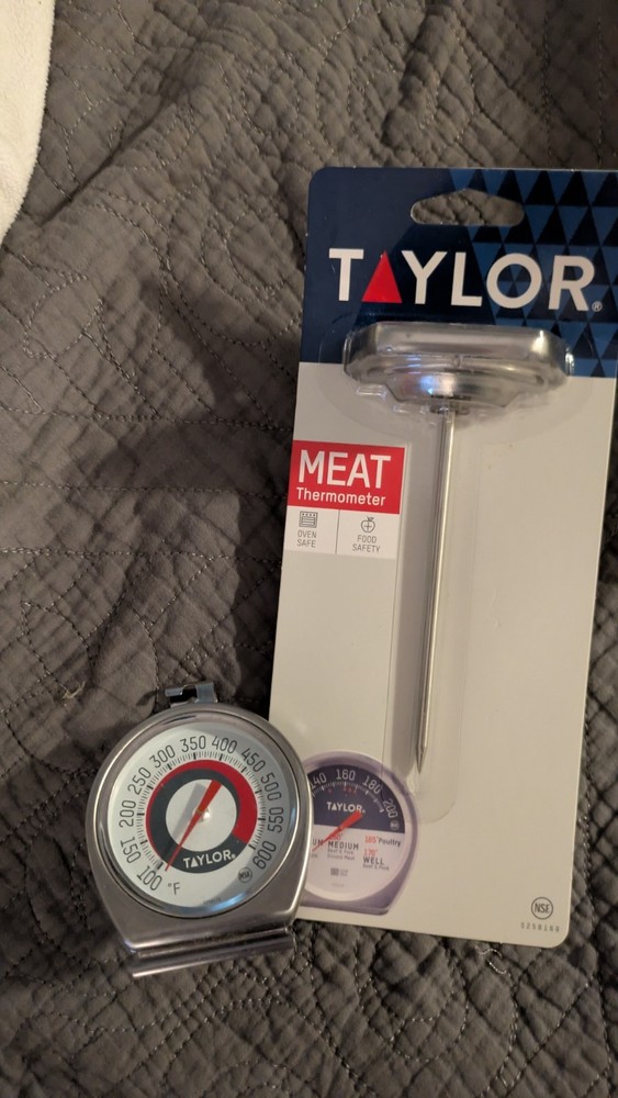 2 kitchen digital thermometers