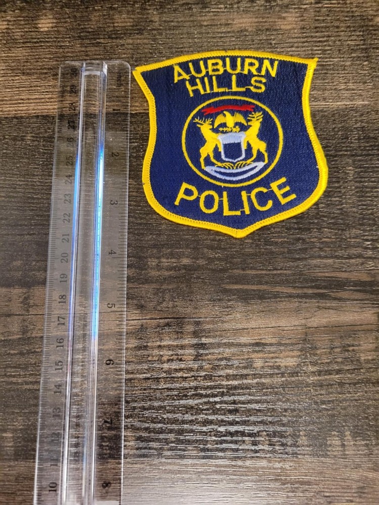Auburn Hills Michigan Police Patch