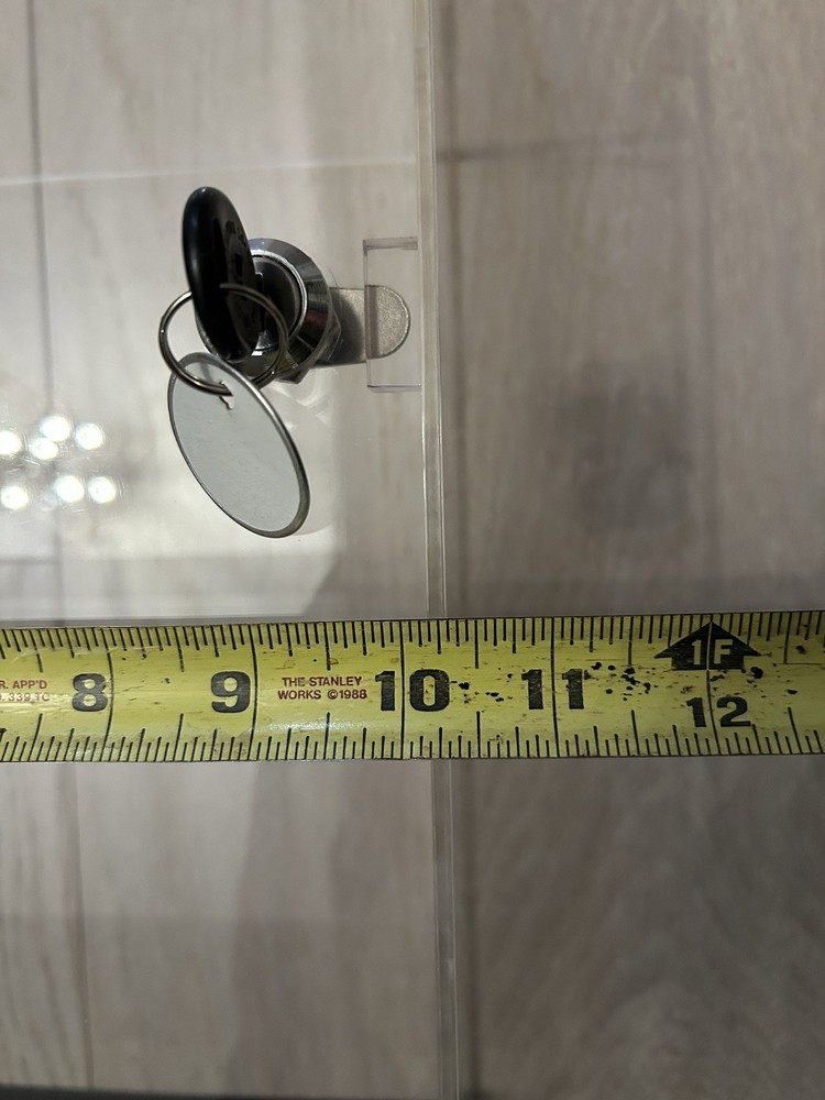 Acrylic Display Lockable 3 Tier With Rotating Base, Tabletop Or Wall Mount