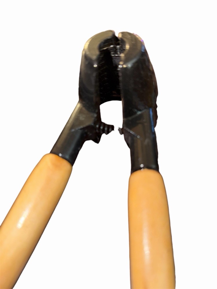 Walnut Nut Cracker Tool Stainless Steel Nutcracker With Wooden Handle VTG EUC