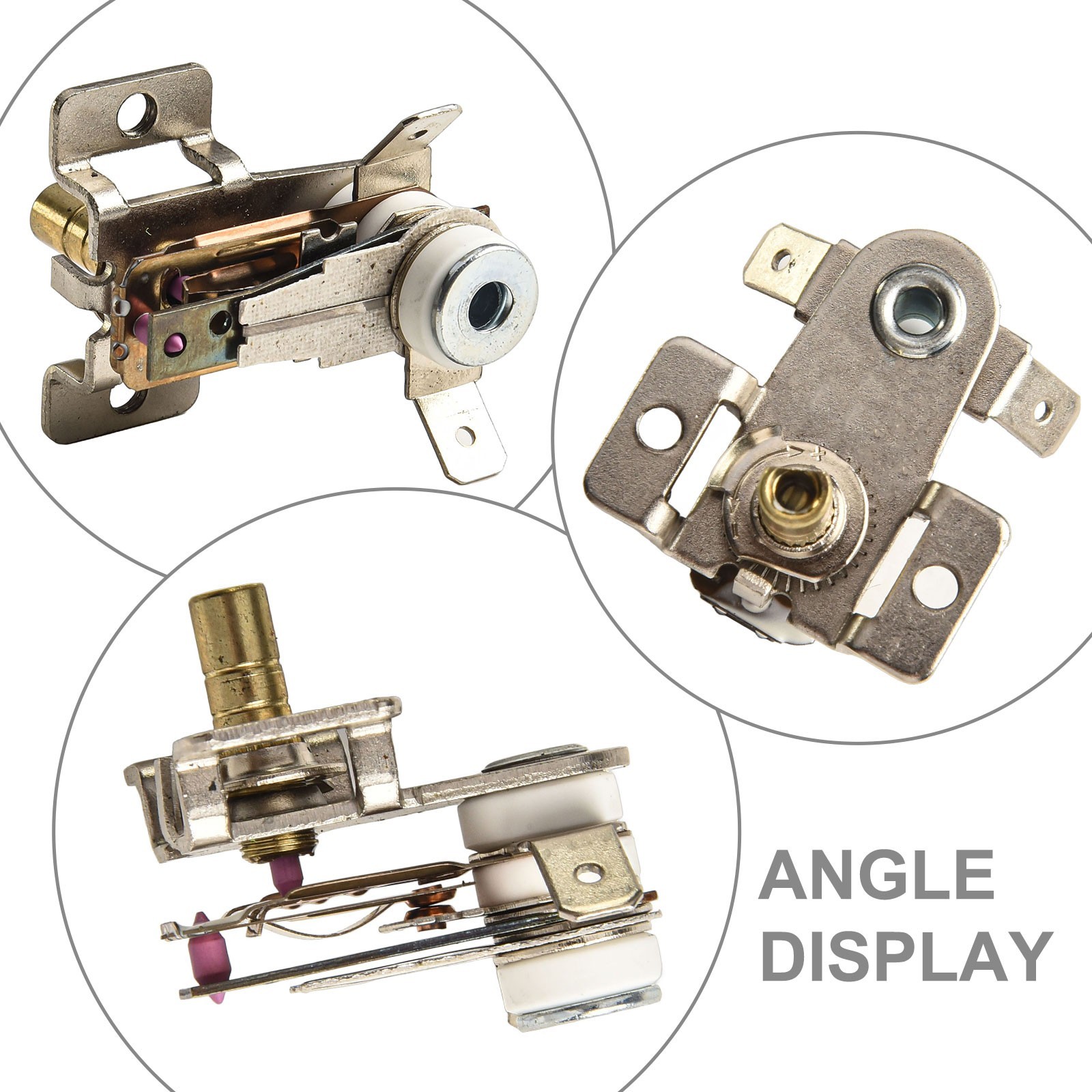 Adjustable Temperature Switch Heating Bimetal Thermostat KST-220 High Quality