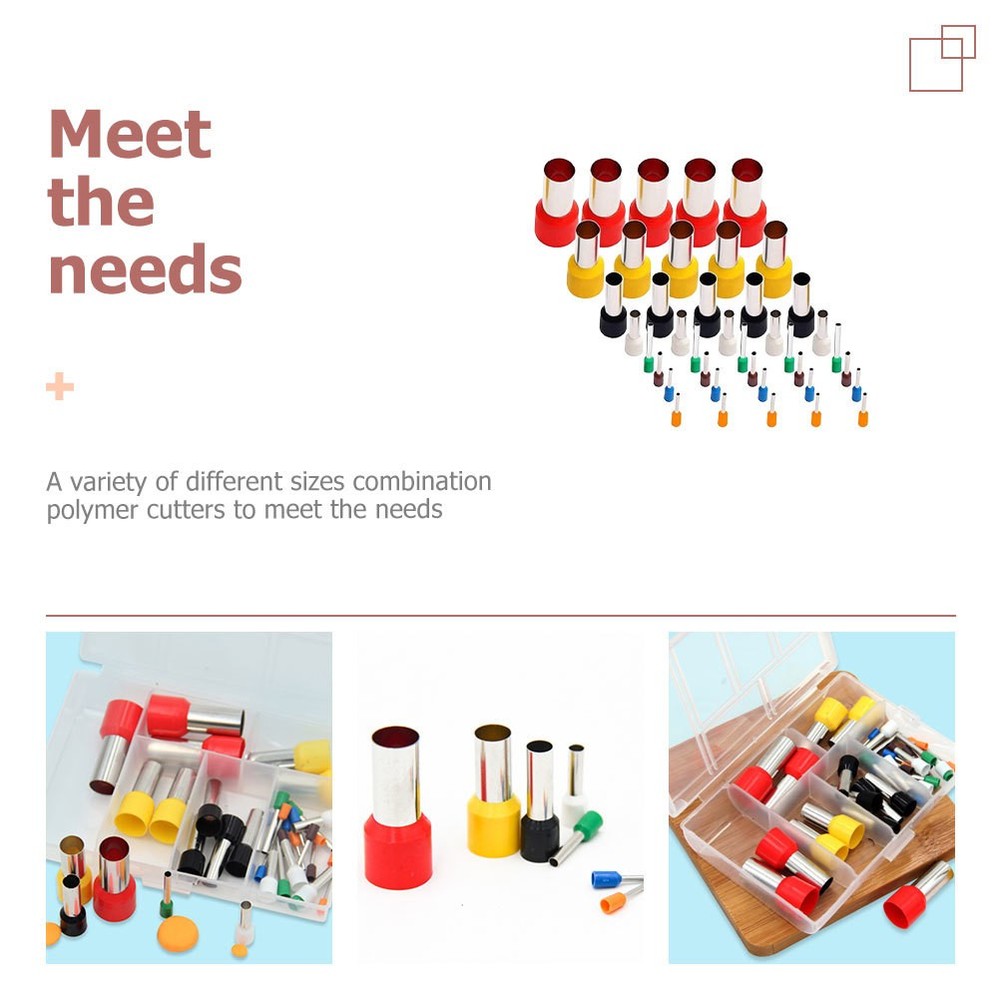 40Pcs Shape Polymer Cutters for Baking and Clay Craft Projects