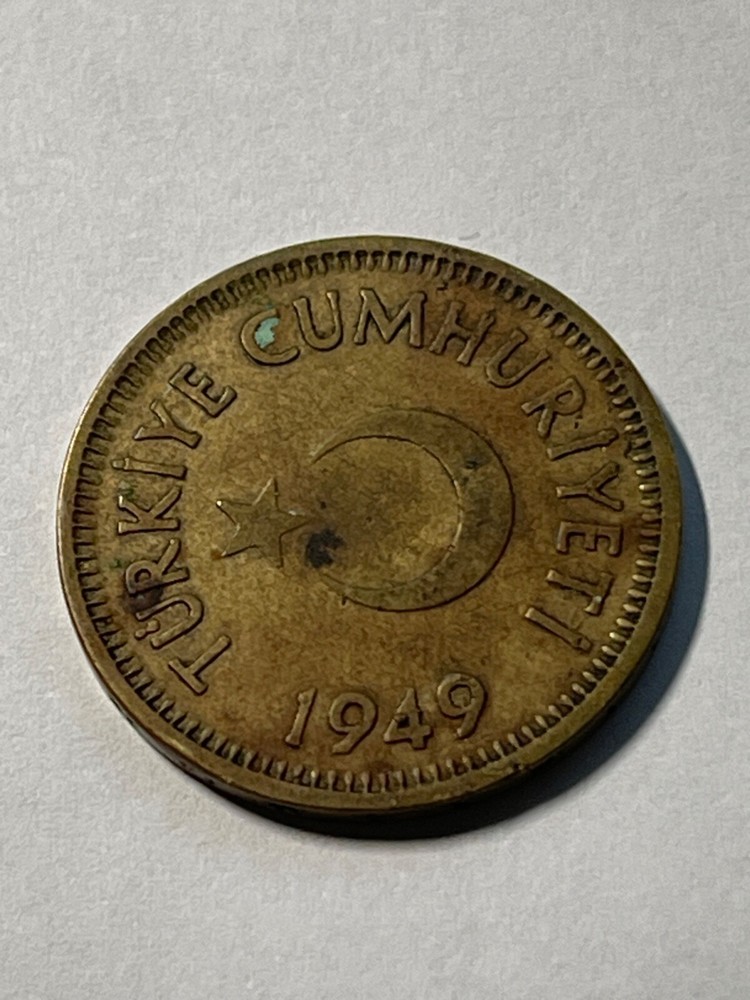 1949 25 Kurus Turkey