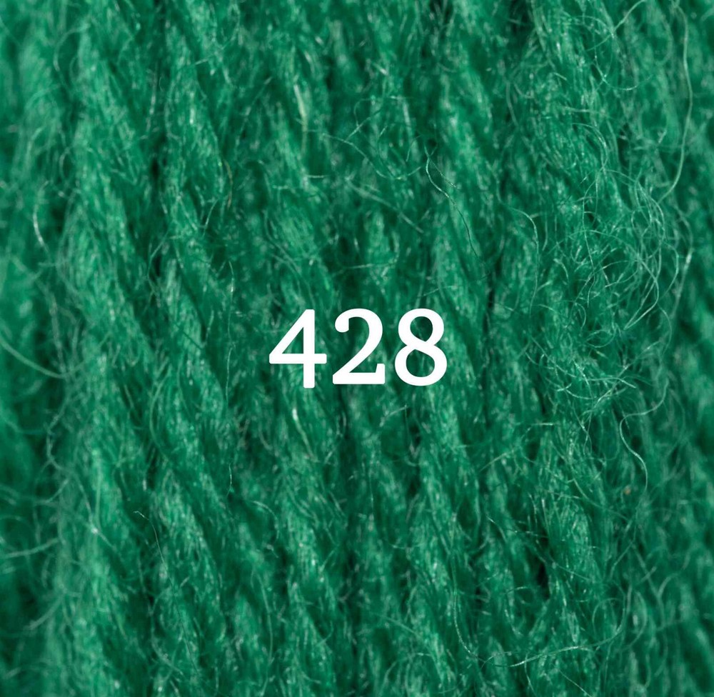 Appleton Tapestry Wool - 11 Yd Skein Leaf Green Color  428