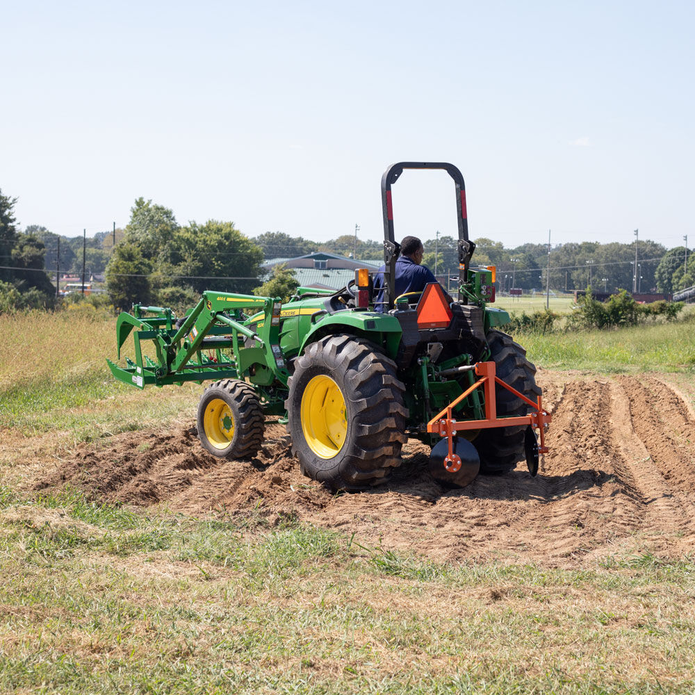 Titan Attachments Orange 48" Adjustable Disc Bedder, Category 1, 3 Point QH1