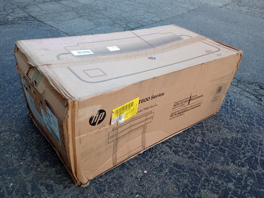 HP DesignJet T650 Large Format Plotter Printer * NC PICKUP ONLY