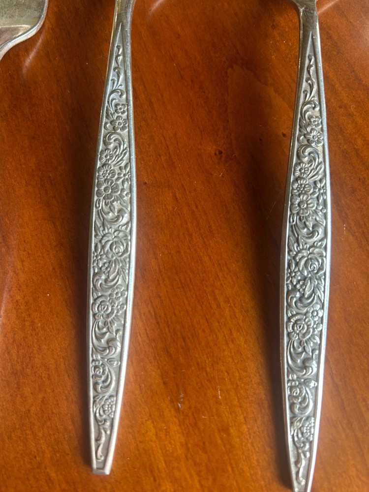 Oneida Community Tangier Silver Plate Flatware Serving Pcs (5)