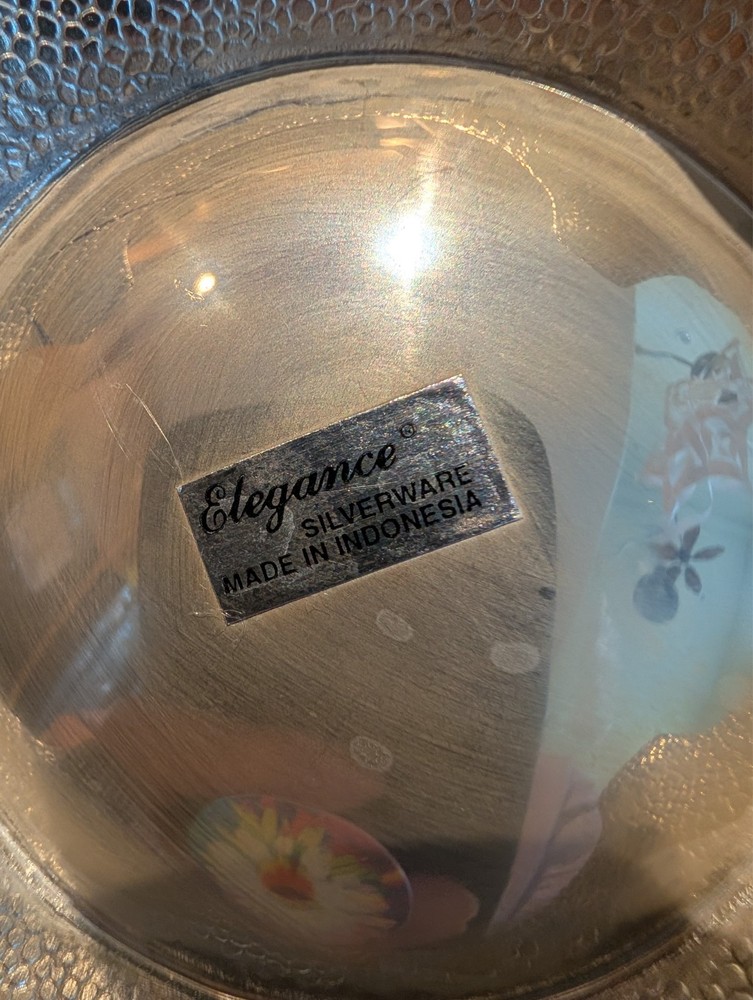 ELEGANCE IN SILVER 4-pc TEA and COFFEE SERVING SET plus SERVING TRAY!