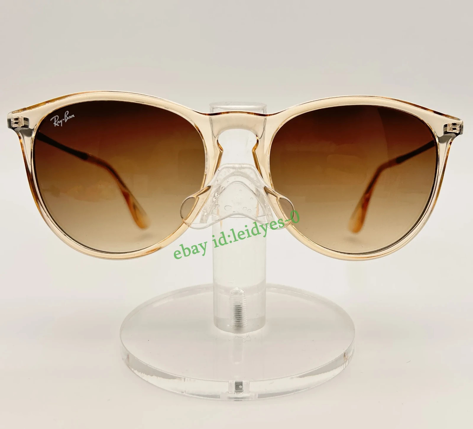 *NEW* RAY-BAN ERIKA RB4171 UV400 SUNGLASSES BROWN FRAME GRADIENT LENS 54MM